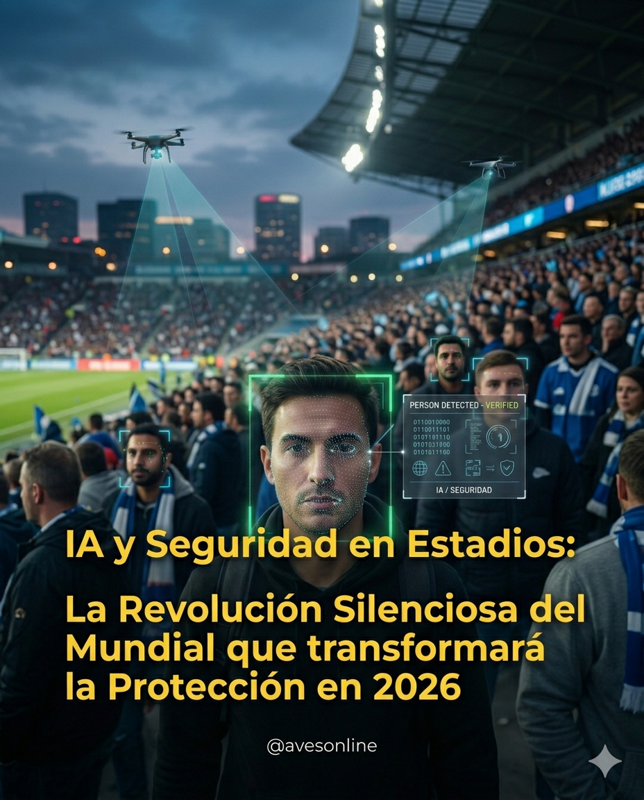 IA y Seguridad en Estadios: La Revolución Silenciosa del Mundial que Transformará la Protección en 2026